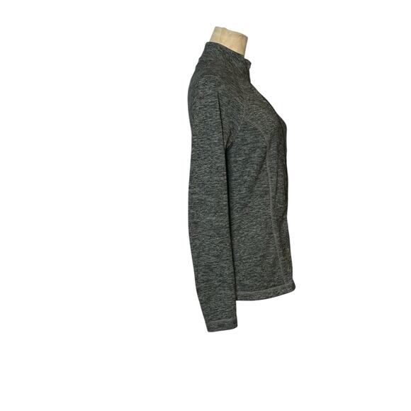 Bally heathered gray long sleeves athletic zippered jacket size Small - Picture 6 of 11